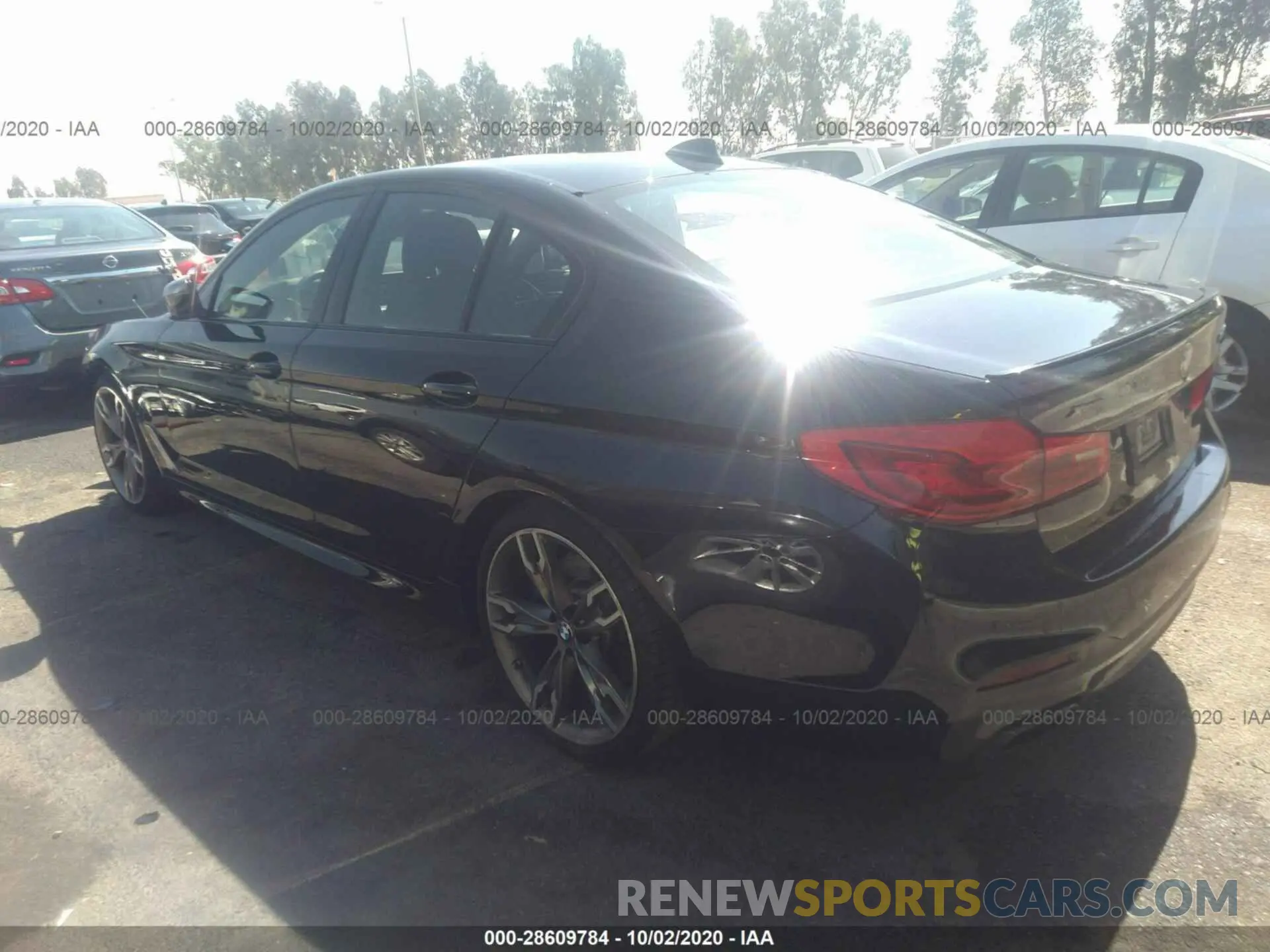 3 Photograph of a damaged car WBAJB9C54KB289222 BMW 5 SERIES 2019