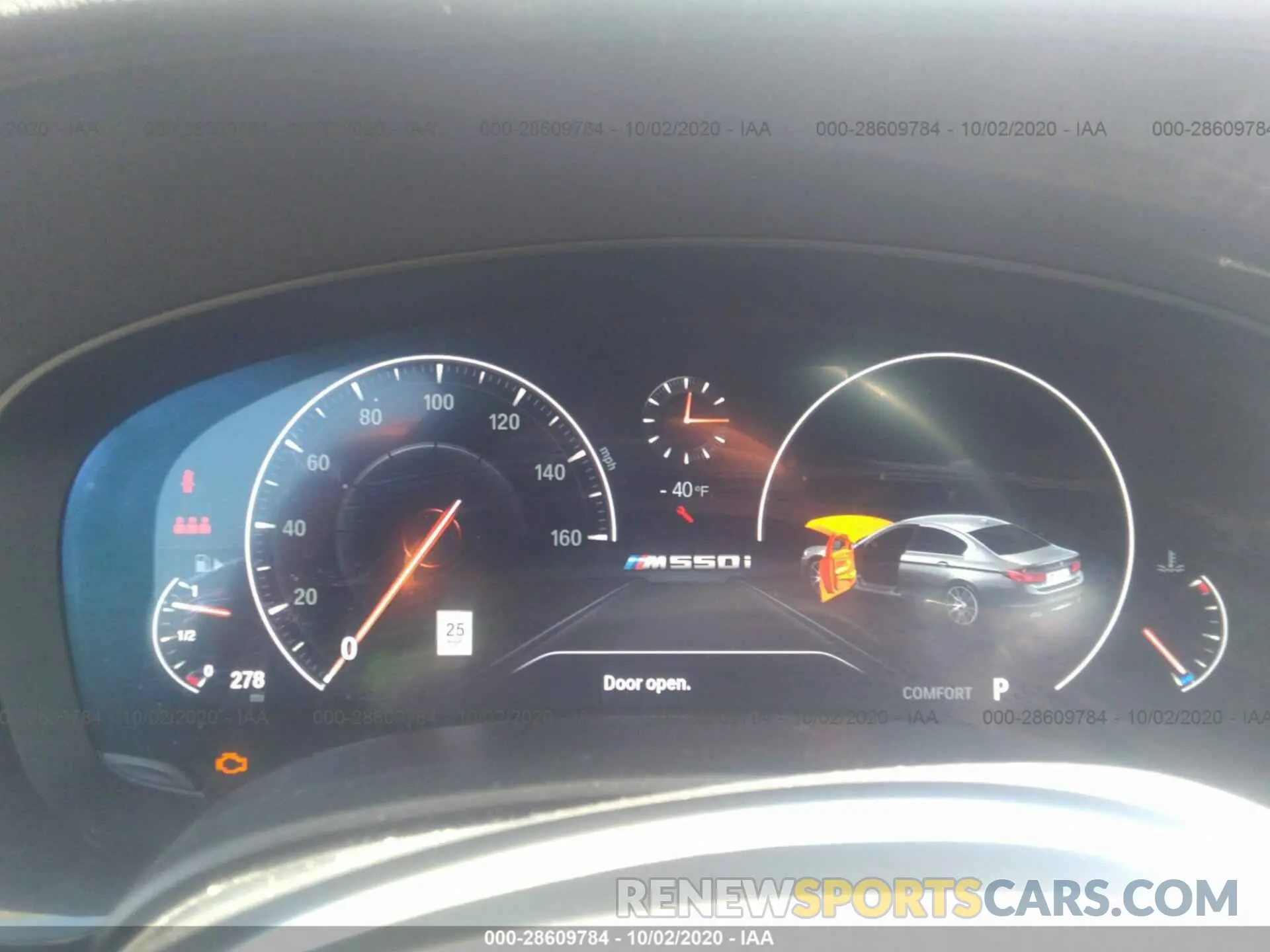 7 Photograph of a damaged car WBAJB9C54KB289222 BMW 5 SERIES 2019