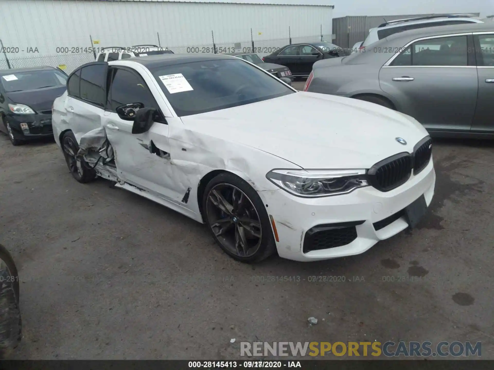 12 Photograph of a damaged car WBAJB9C54KB464178 BMW 5 SERIES 2019