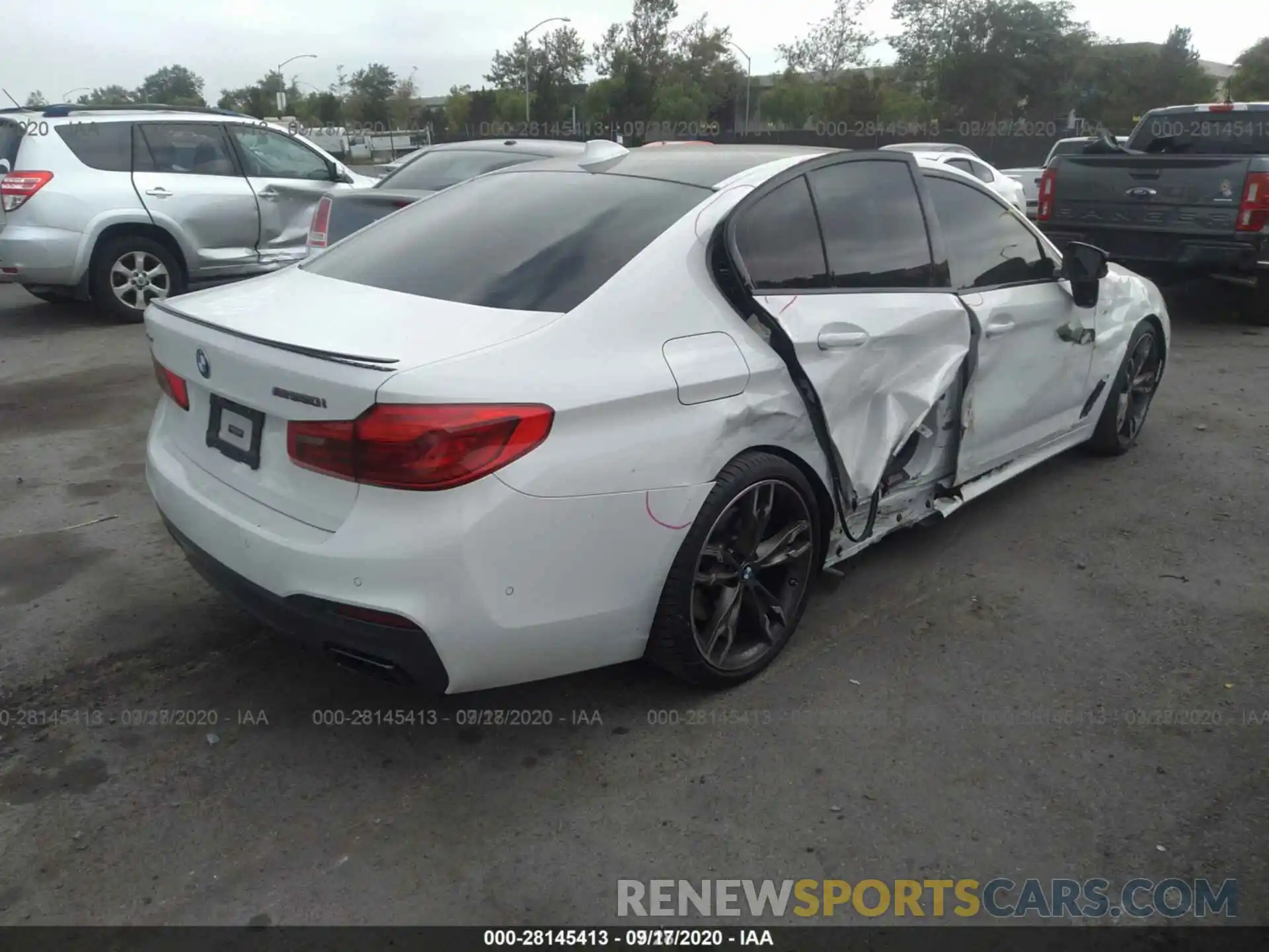 15 Photograph of a damaged car WBAJB9C54KB464178 BMW 5 SERIES 2019