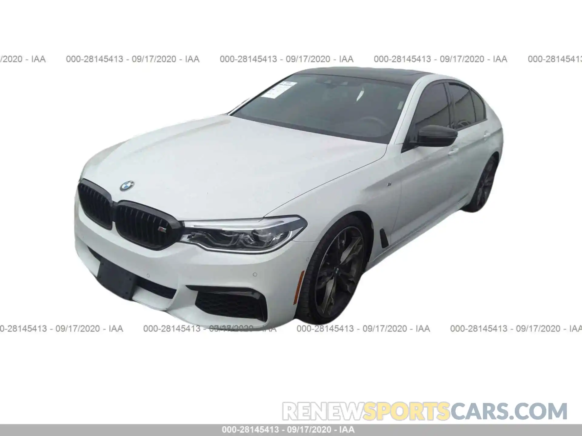 2 Photograph of a damaged car WBAJB9C54KB464178 BMW 5 SERIES 2019