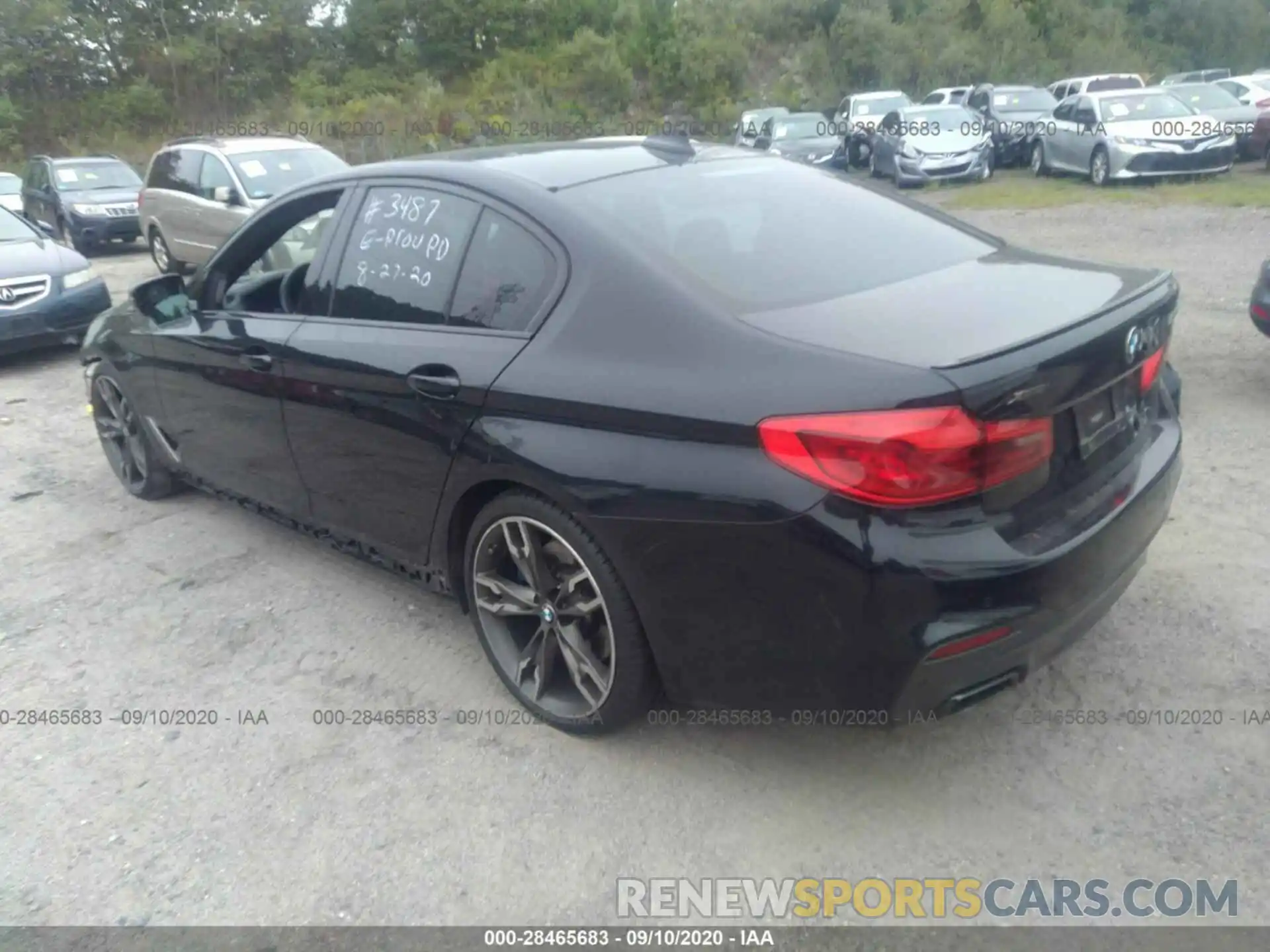 3 Photograph of a damaged car WBAJB9C57KB288419 BMW 5 SERIES 2019