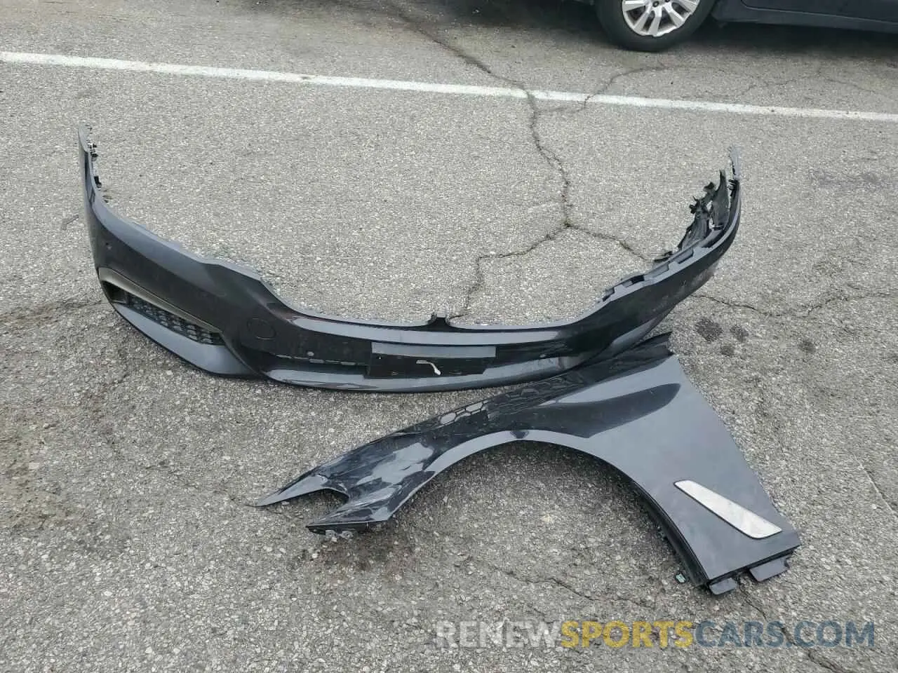 12 Photograph of a damaged car WBAJB9C59KB288809 BMW 5 SERIES 2019