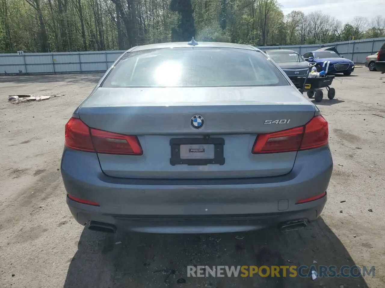 6 Photograph of a damaged car WBAJE5C50KG919241 BMW 5 SERIES 2019