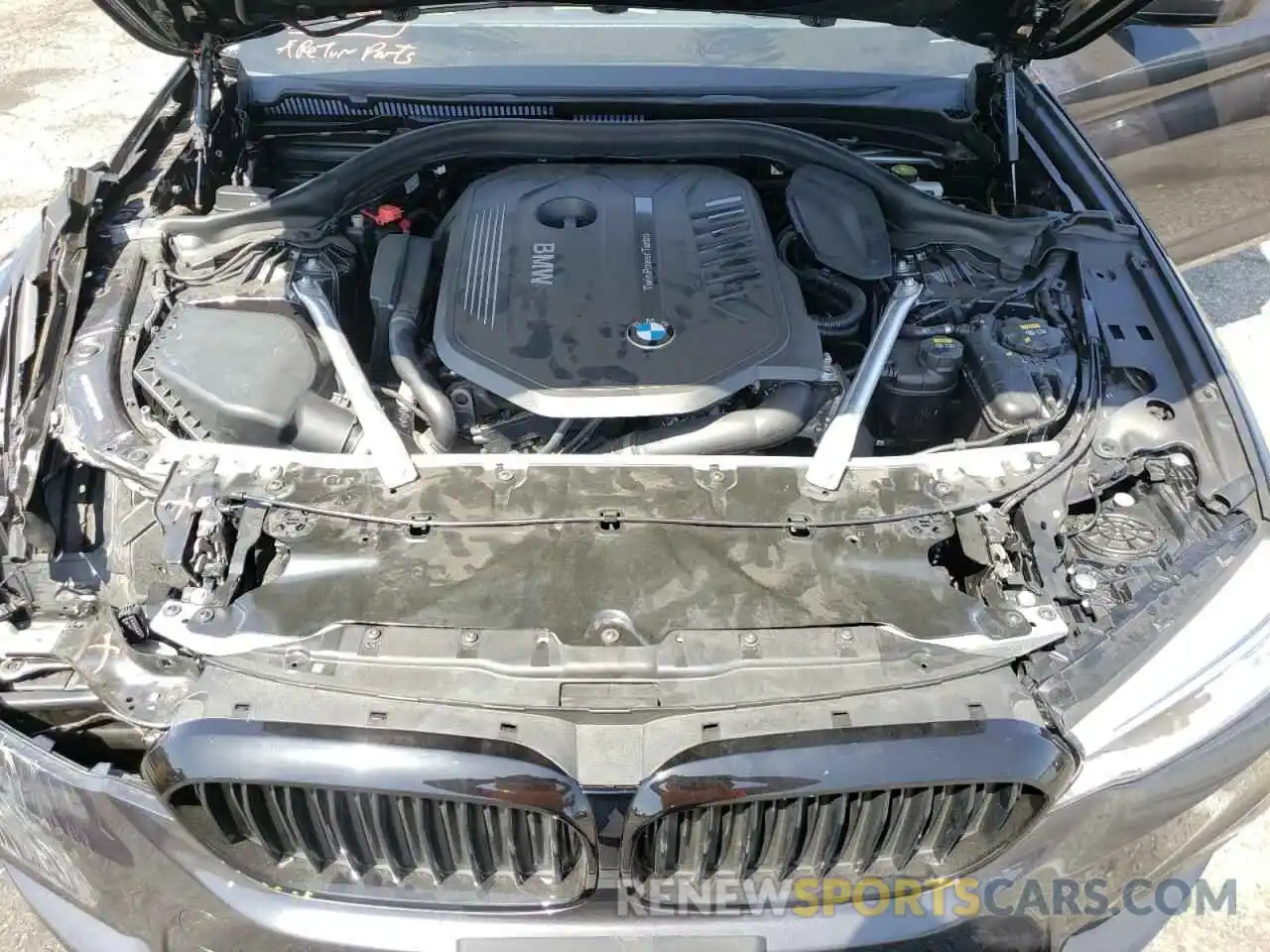 7 Photograph of a damaged car WBAJE5C50KWW11802 BMW 5 SERIES 2019