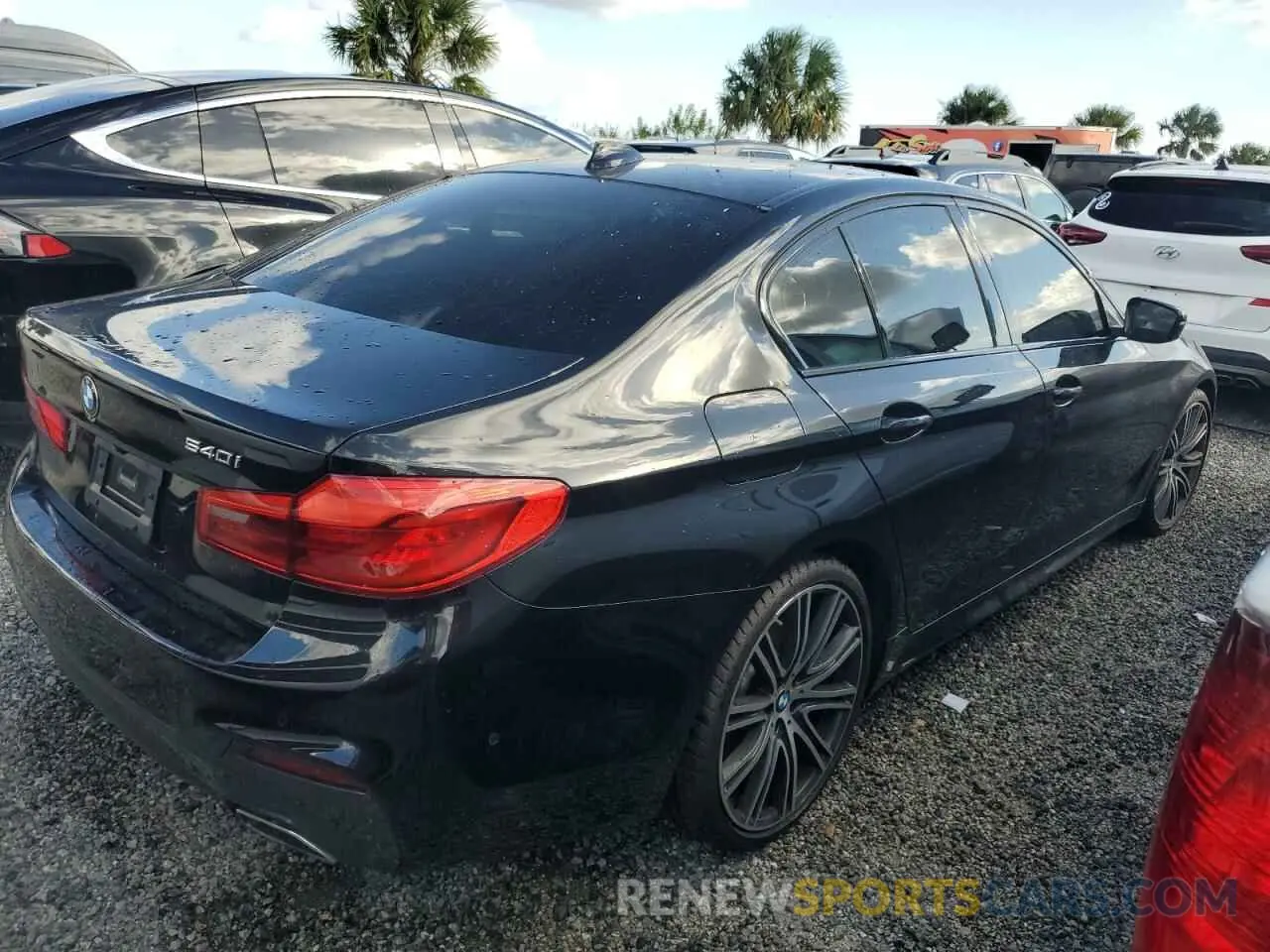 3 Photograph of a damaged car WBAJE5C50KWW35775 BMW 5 SERIES 2019