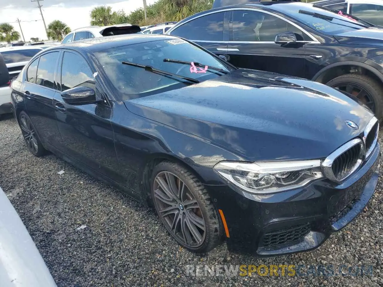 4 Photograph of a damaged car WBAJE5C50KWW35775 BMW 5 SERIES 2019