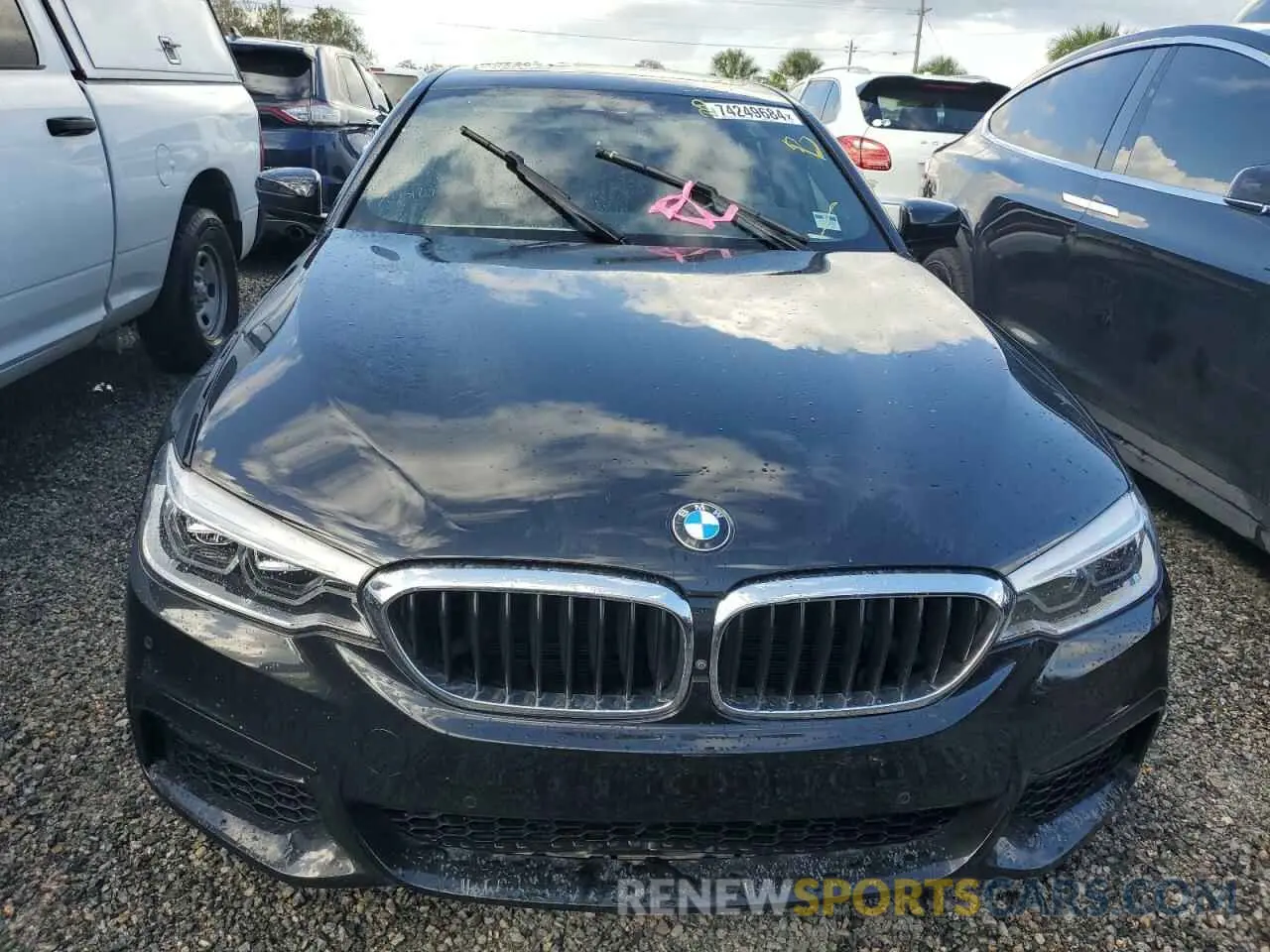 5 Photograph of a damaged car WBAJE5C50KWW35775 BMW 5 SERIES 2019