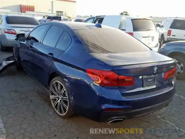 3 Photograph of a damaged car WBAJE5C51KWW10092 BMW 5 SERIES 2019