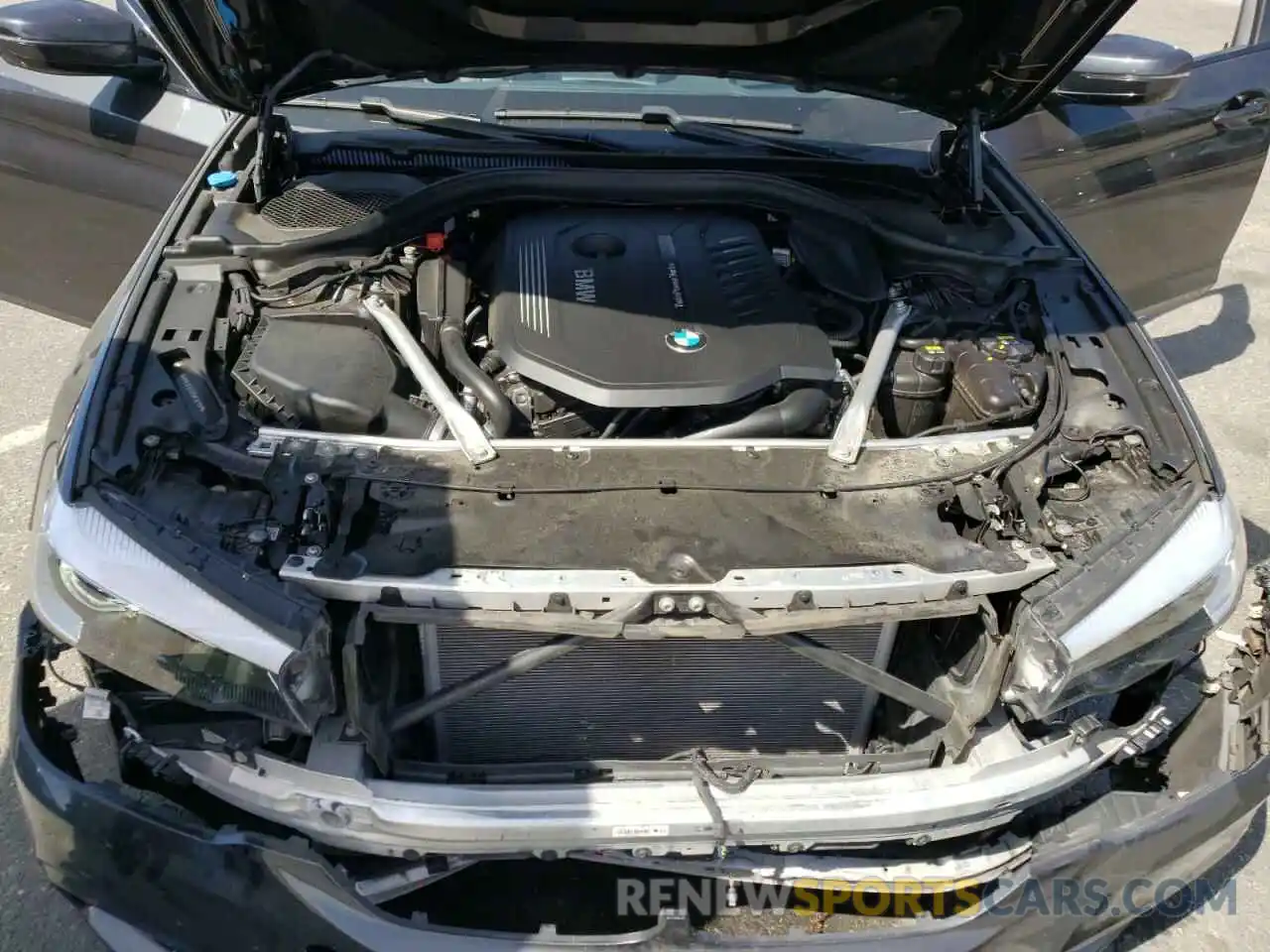 7 Photograph of a damaged car WBAJE5C52KWE66166 BMW 5 SERIES 2019