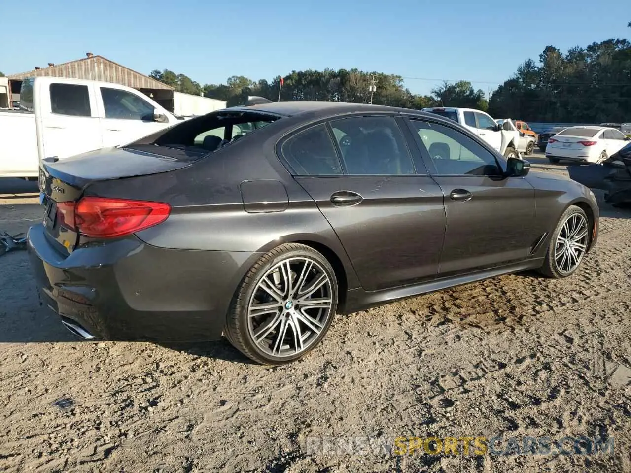 3 Photograph of a damaged car WBAJE5C52KWW06102 BMW 5 SERIES 2019