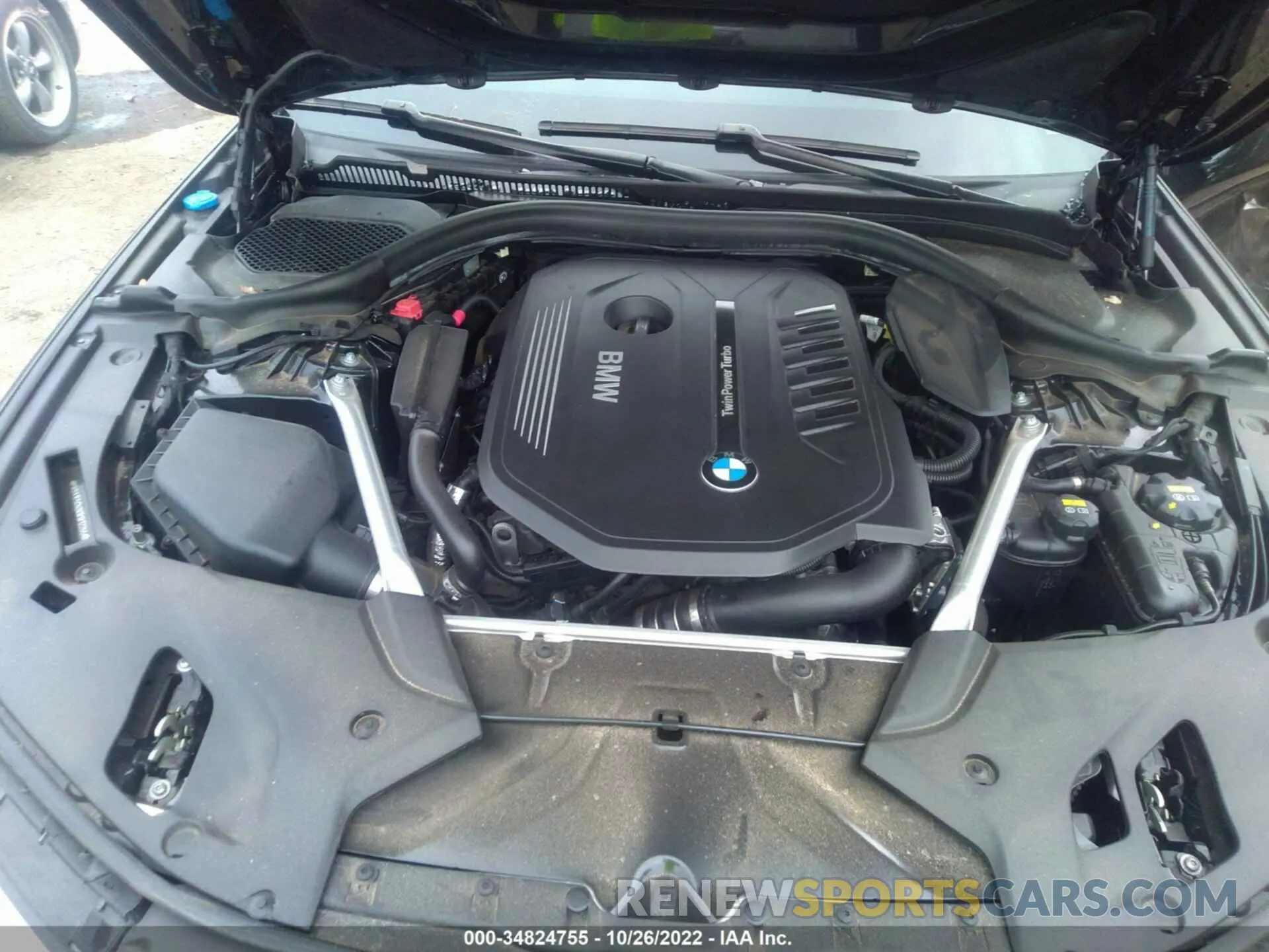 10 Photograph of a damaged car WBAJE5C52KWW12255 BMW 5 SERIES 2019