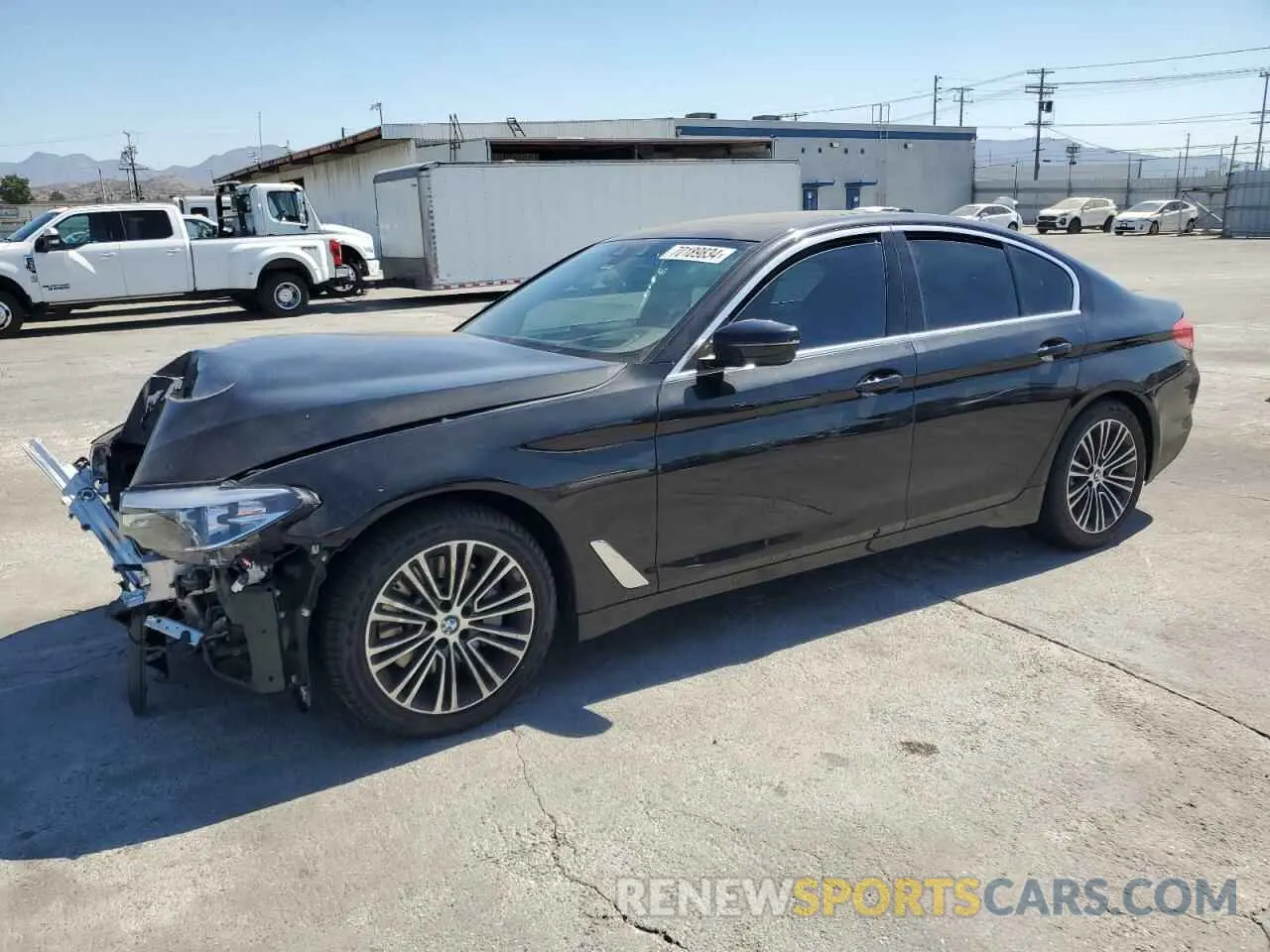 1 Photograph of a damaged car WBAJE5C53KG919766 BMW 5 SERIES 2019