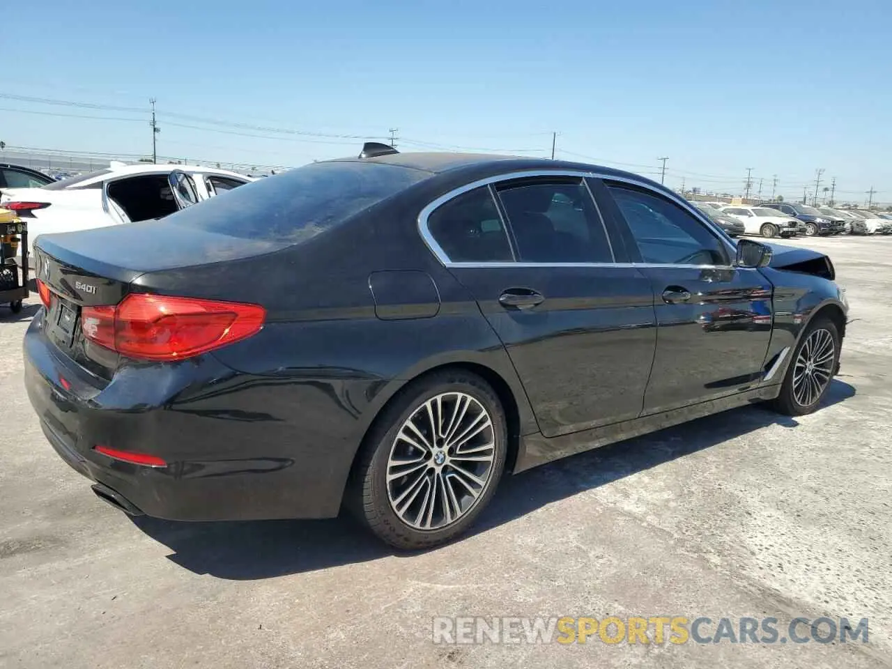3 Photograph of a damaged car WBAJE5C53KG919766 BMW 5 SERIES 2019