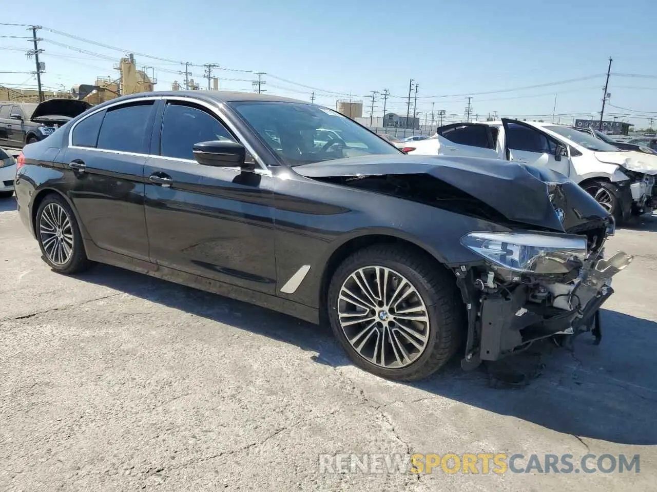 4 Photograph of a damaged car WBAJE5C53KG919766 BMW 5 SERIES 2019
