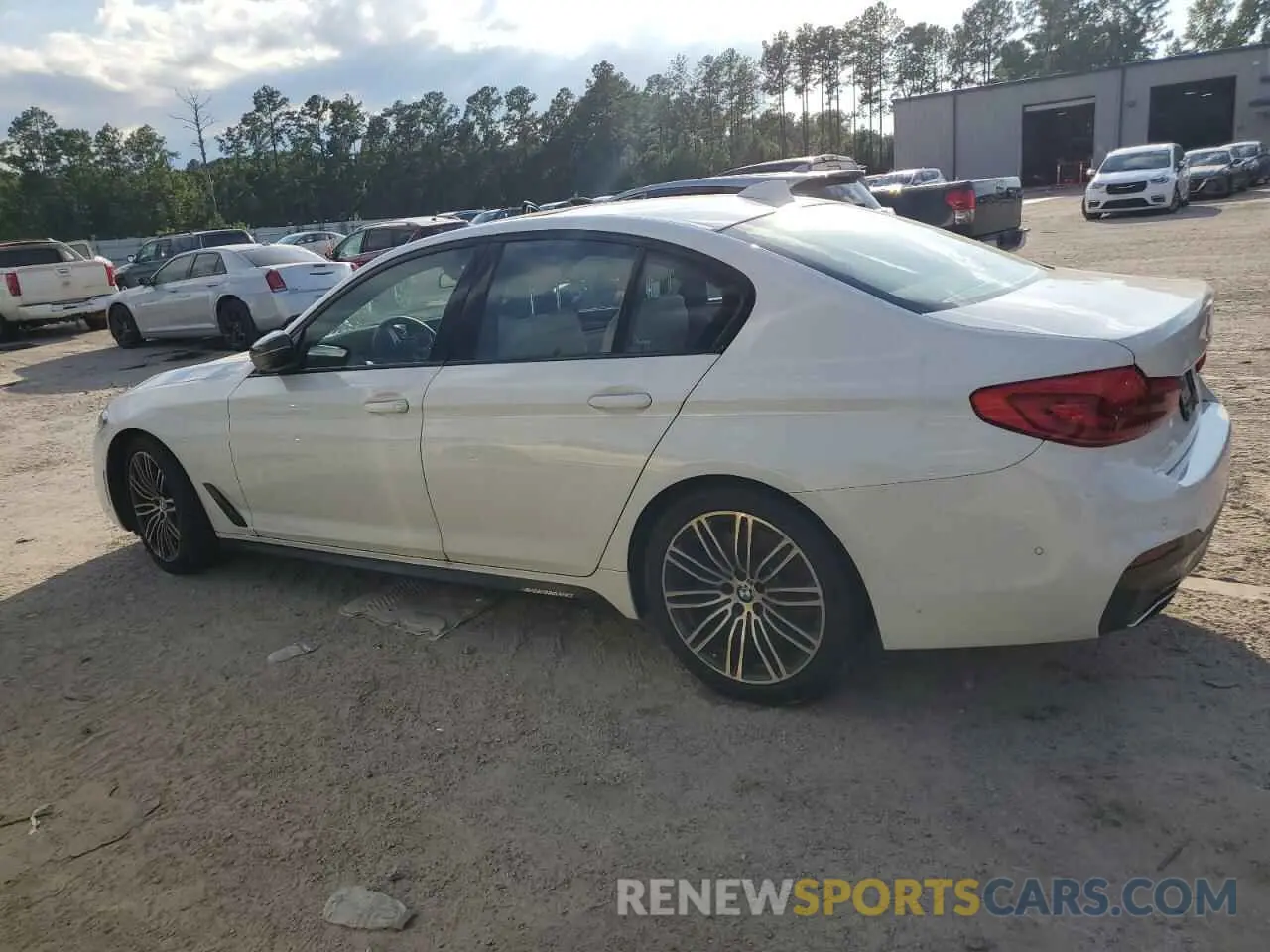 2 Photograph of a damaged car WBAJE5C53KWW20459 BMW 5 SERIES 2019