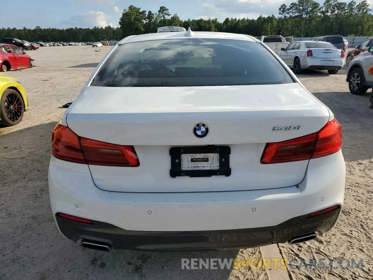 6 Photograph of a damaged car WBAJE5C53KWW20459 BMW 5 SERIES 2019