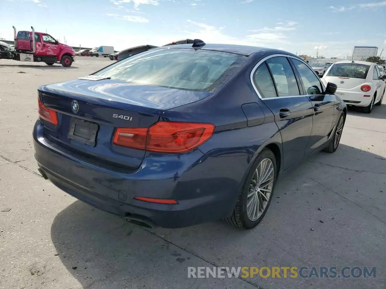 4 Photograph of a damaged car WBAJE5C54KWE66105 BMW 5 SERIES 2019