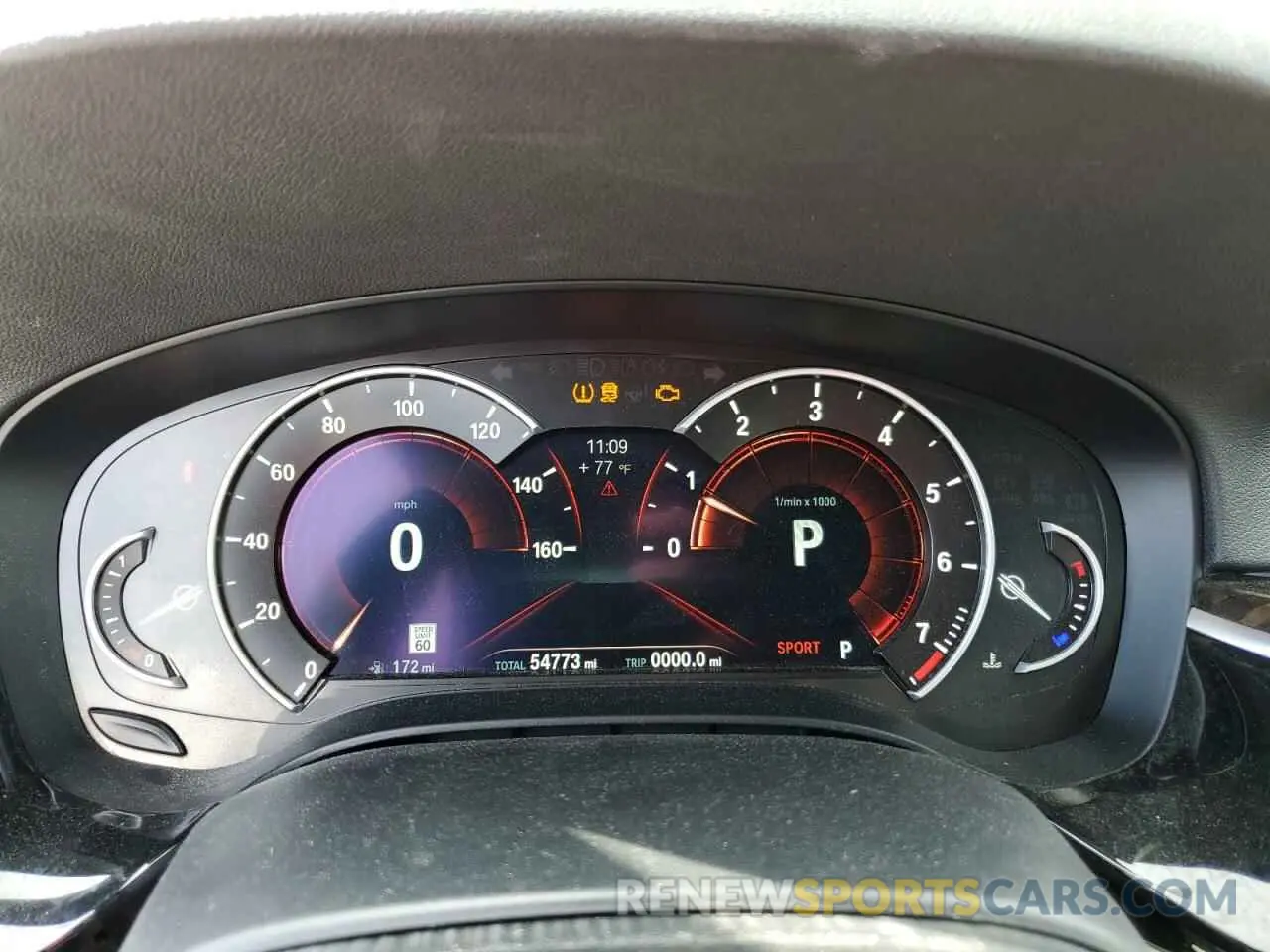 8 Photograph of a damaged car WBAJE5C54KWE66105 BMW 5 SERIES 2019