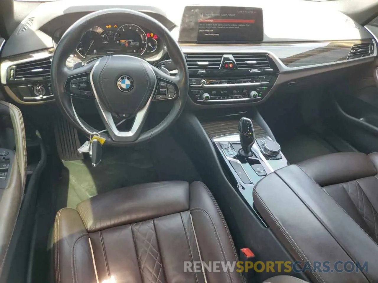 8 Photograph of a damaged car WBAJE5C54KWW45130 BMW 5 SERIES 2019