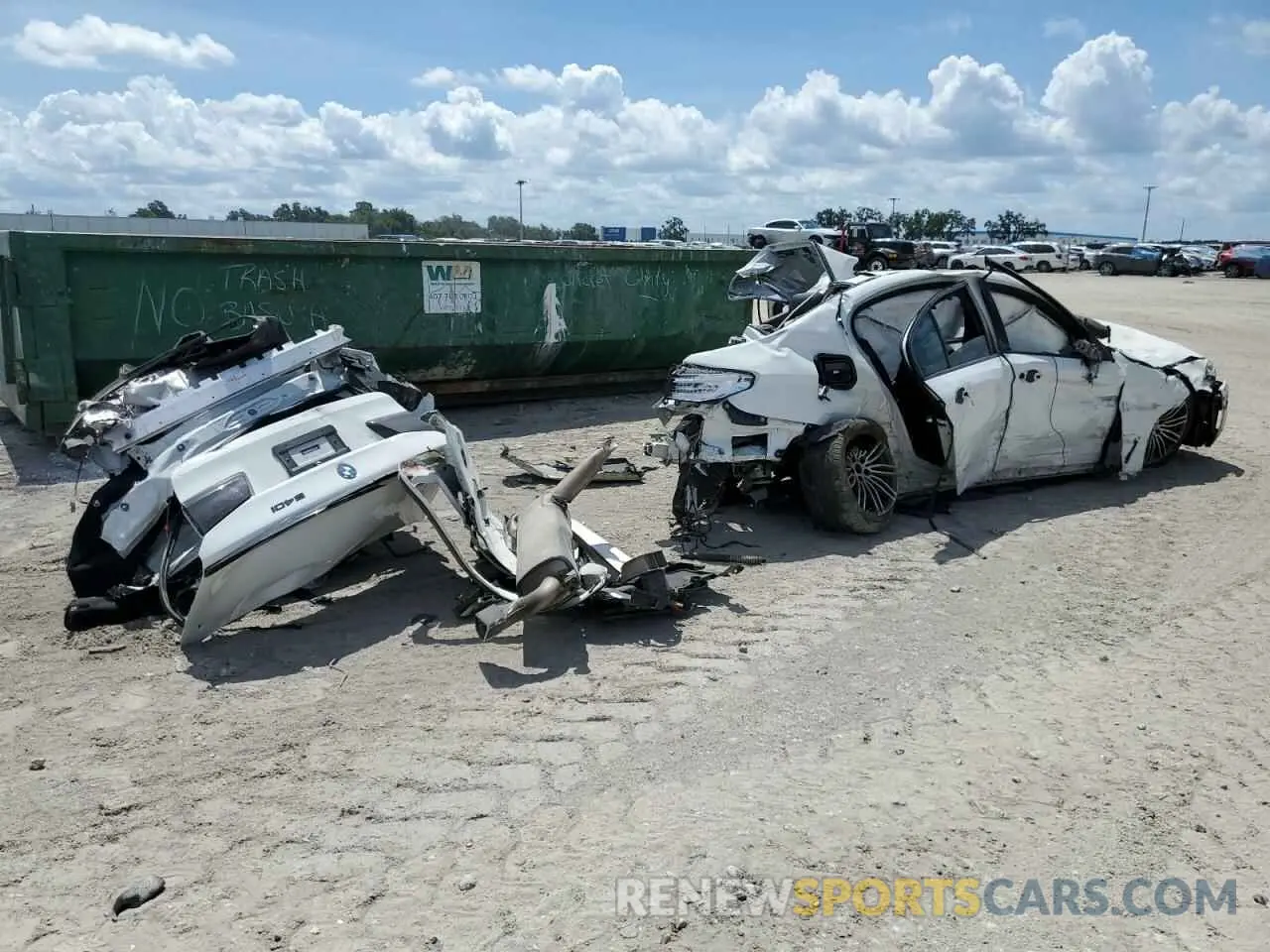 3 Photograph of a damaged car WBAJE5C55KBM76890 BMW 5 SERIES 2019