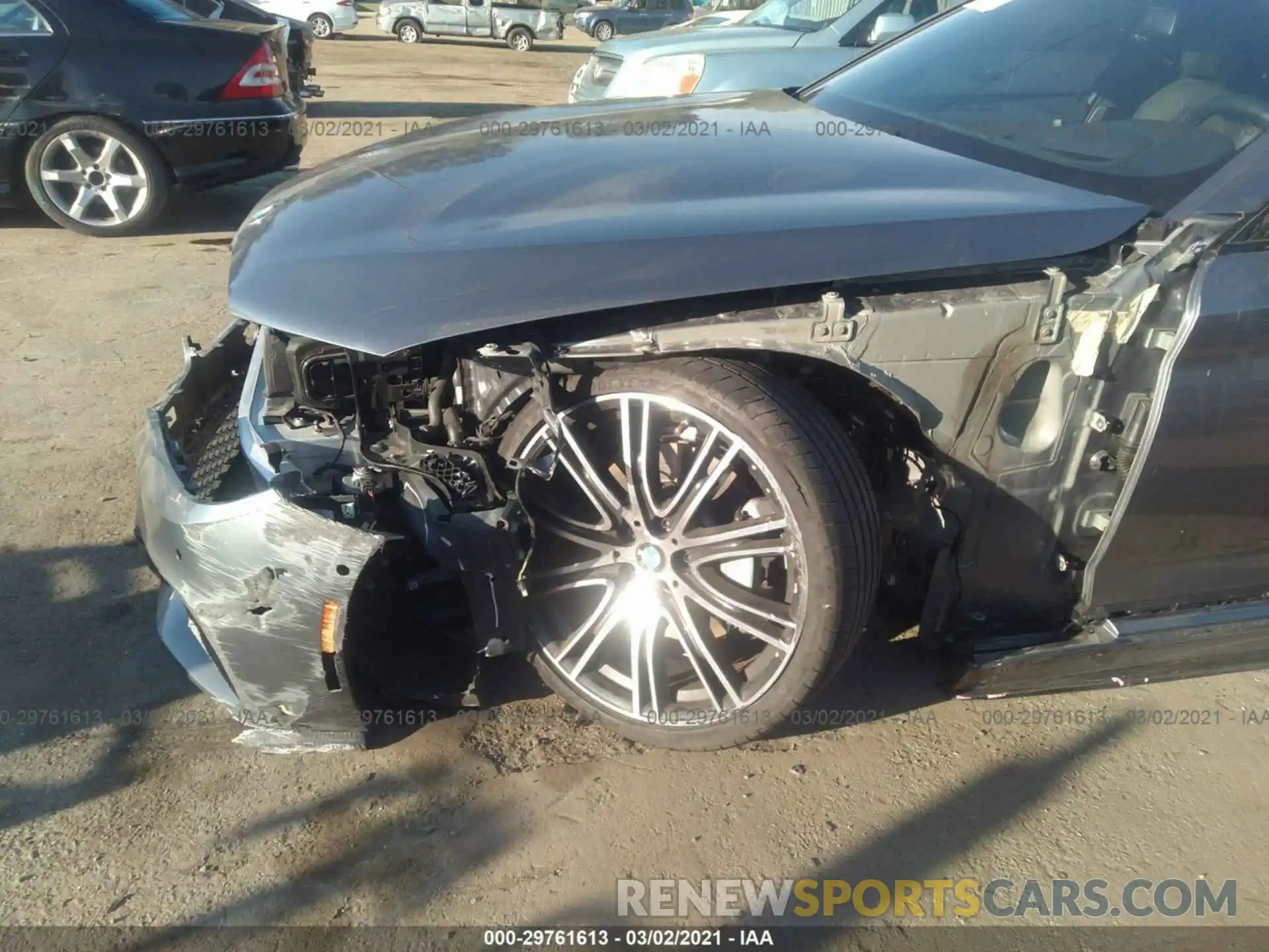 6 Photograph of a damaged car WBAJE5C57KBM76857 BMW 5 SERIES 2019