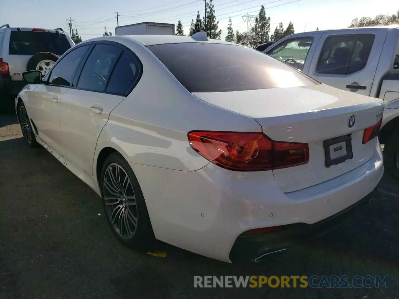 3 Photograph of a damaged car WBAJE5C57KWW11764 BMW 5 SERIES 2019