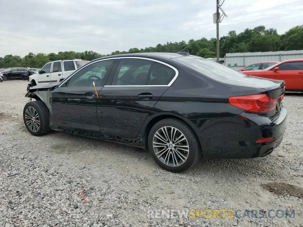 2 Photograph of a damaged car WBAJE5C57KWW14504 BMW 5 SERIES 2019