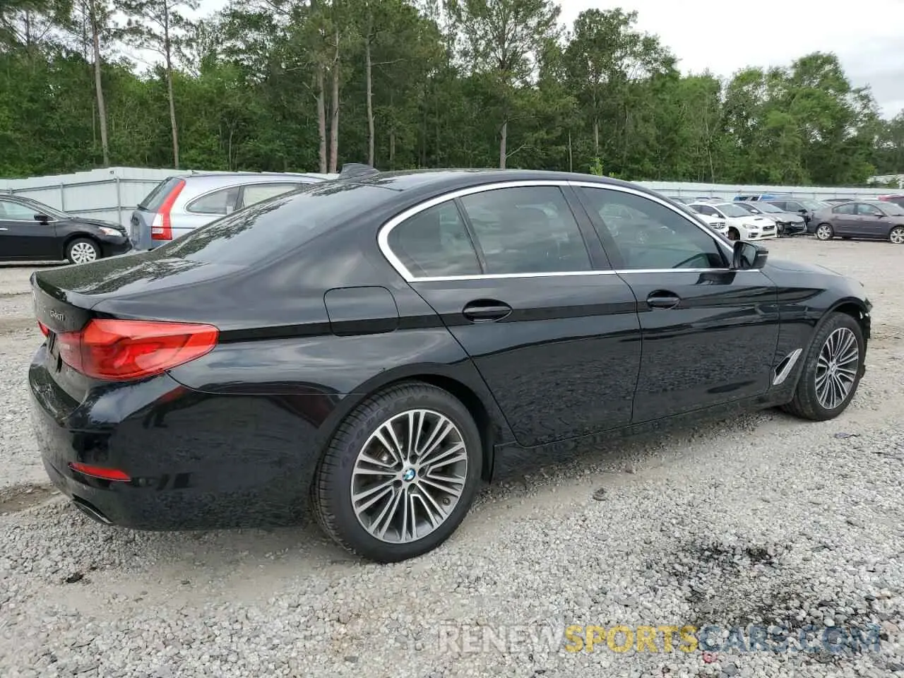 3 Photograph of a damaged car WBAJE5C57KWW14504 BMW 5 SERIES 2019