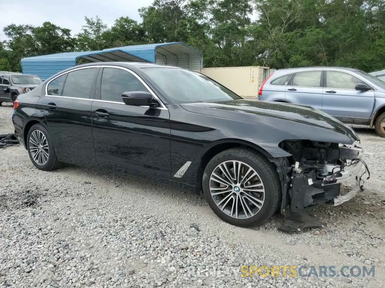 4 Photograph of a damaged car WBAJE5C57KWW14504 BMW 5 SERIES 2019