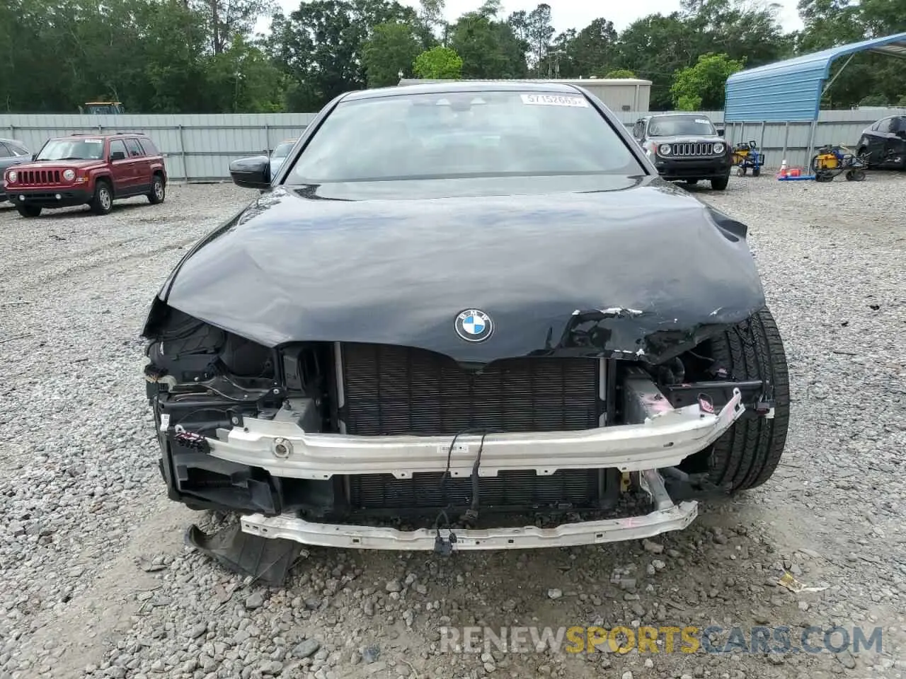 5 Photograph of a damaged car WBAJE5C57KWW14504 BMW 5 SERIES 2019