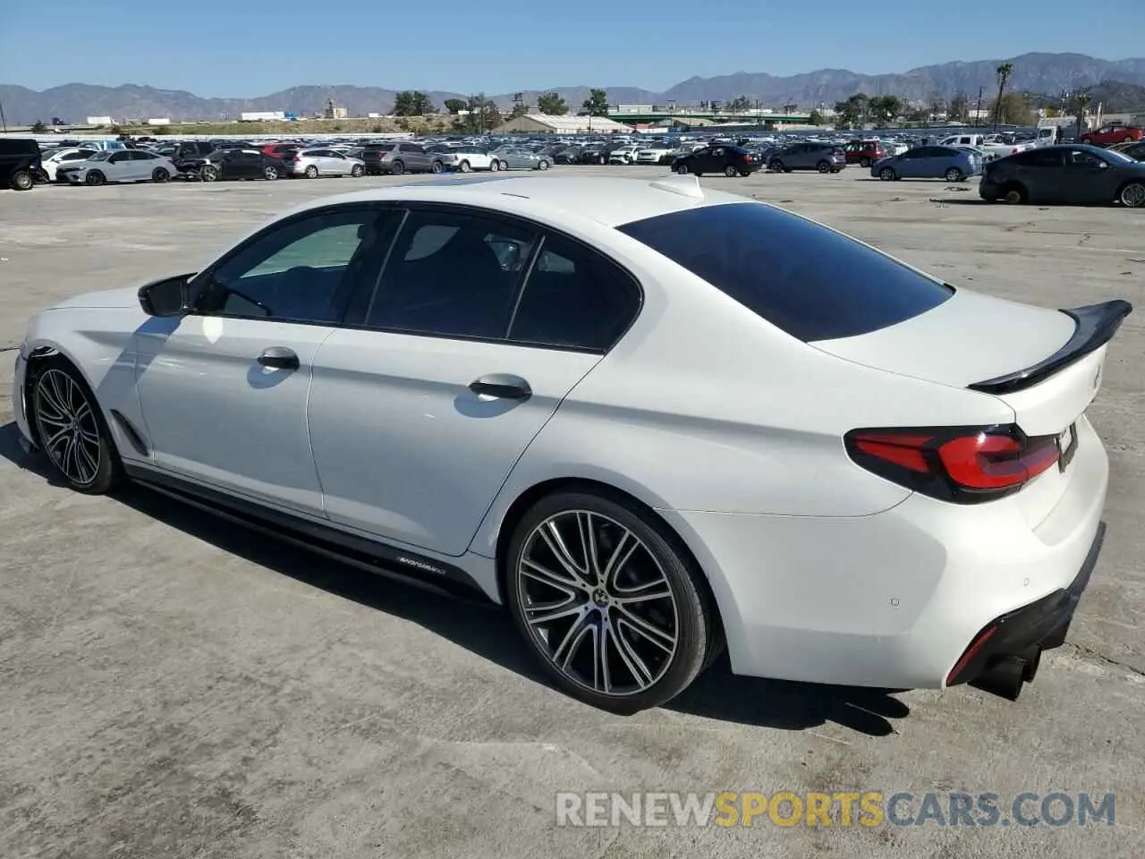 2 Photograph of a damaged car WBAJE5C59KWW08932 BMW 5 SERIES 2019