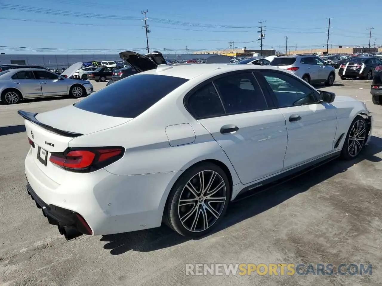 3 Photograph of a damaged car WBAJE5C59KWW08932 BMW 5 SERIES 2019