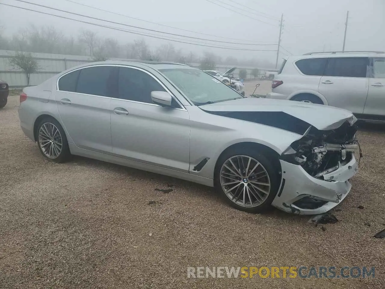 4 Photograph of a damaged car WBAJE5C59KWW12186 BMW 5 SERIES 2019