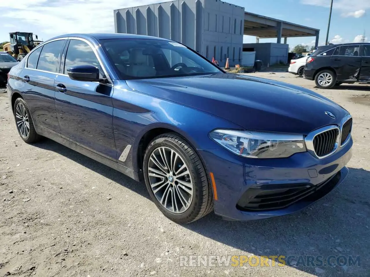 4 Photograph of a damaged car WBAJE5C5XKBM76738 BMW 5 SERIES 2019