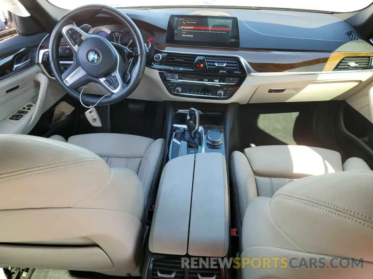 8 Photograph of a damaged car WBAJE5C5XKBM76738 BMW 5 SERIES 2019