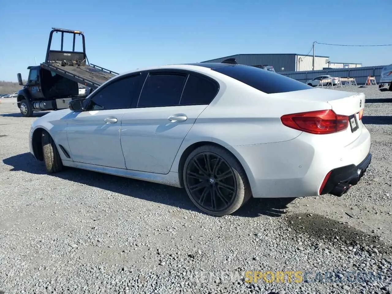 2 Photograph of a damaged car WBAJE5C5XKWA98674 BMW 5 SERIES 2019
