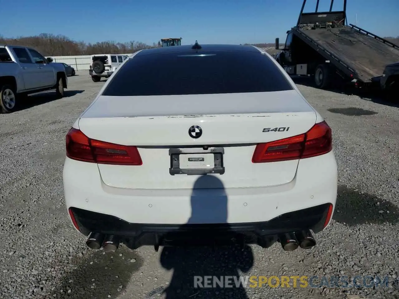 6 Photograph of a damaged car WBAJE5C5XKWA98674 BMW 5 SERIES 2019