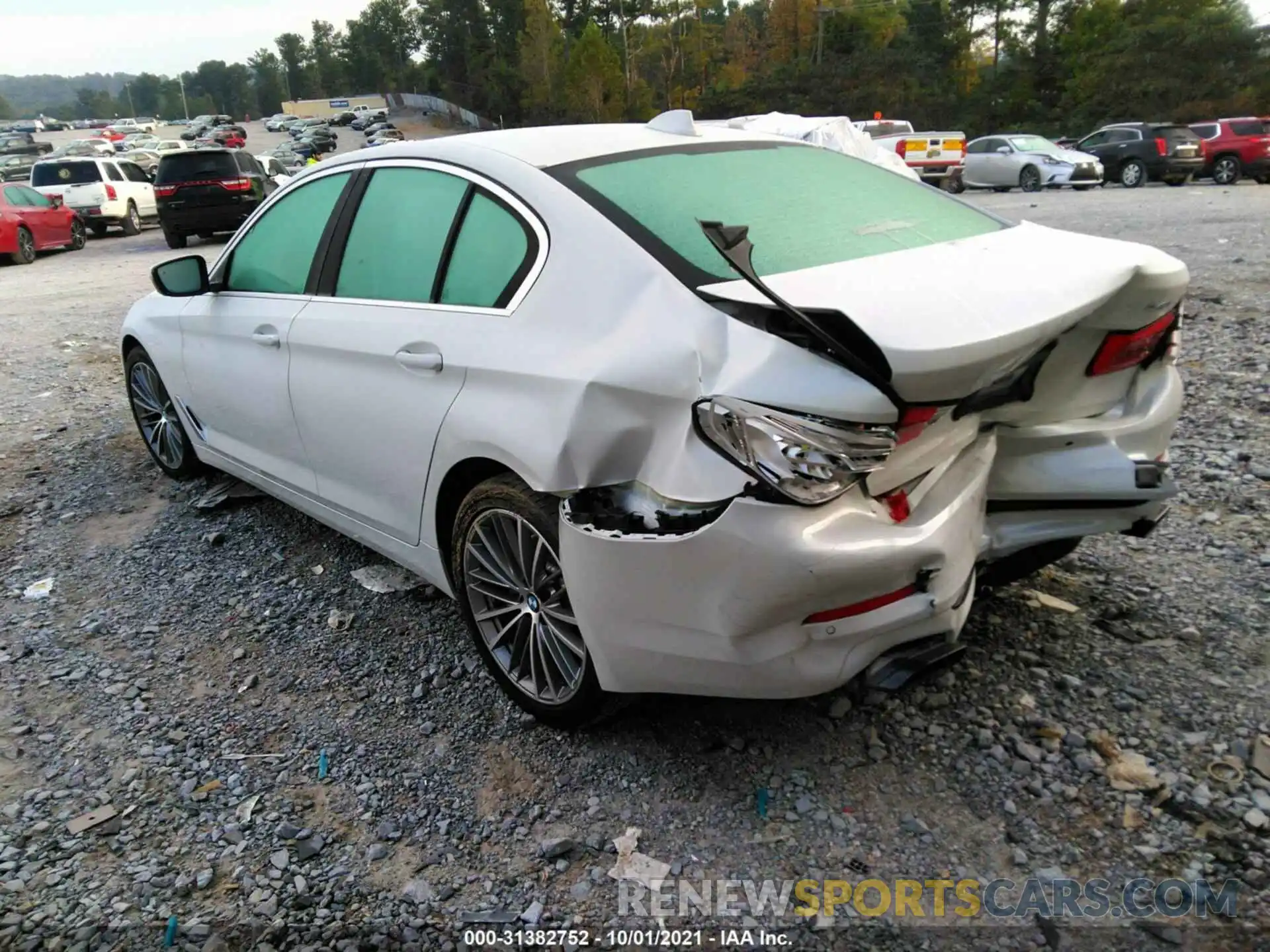 3 Photograph of a damaged car WBAJE5C5XKWW24119 BMW 5 SERIES 2019