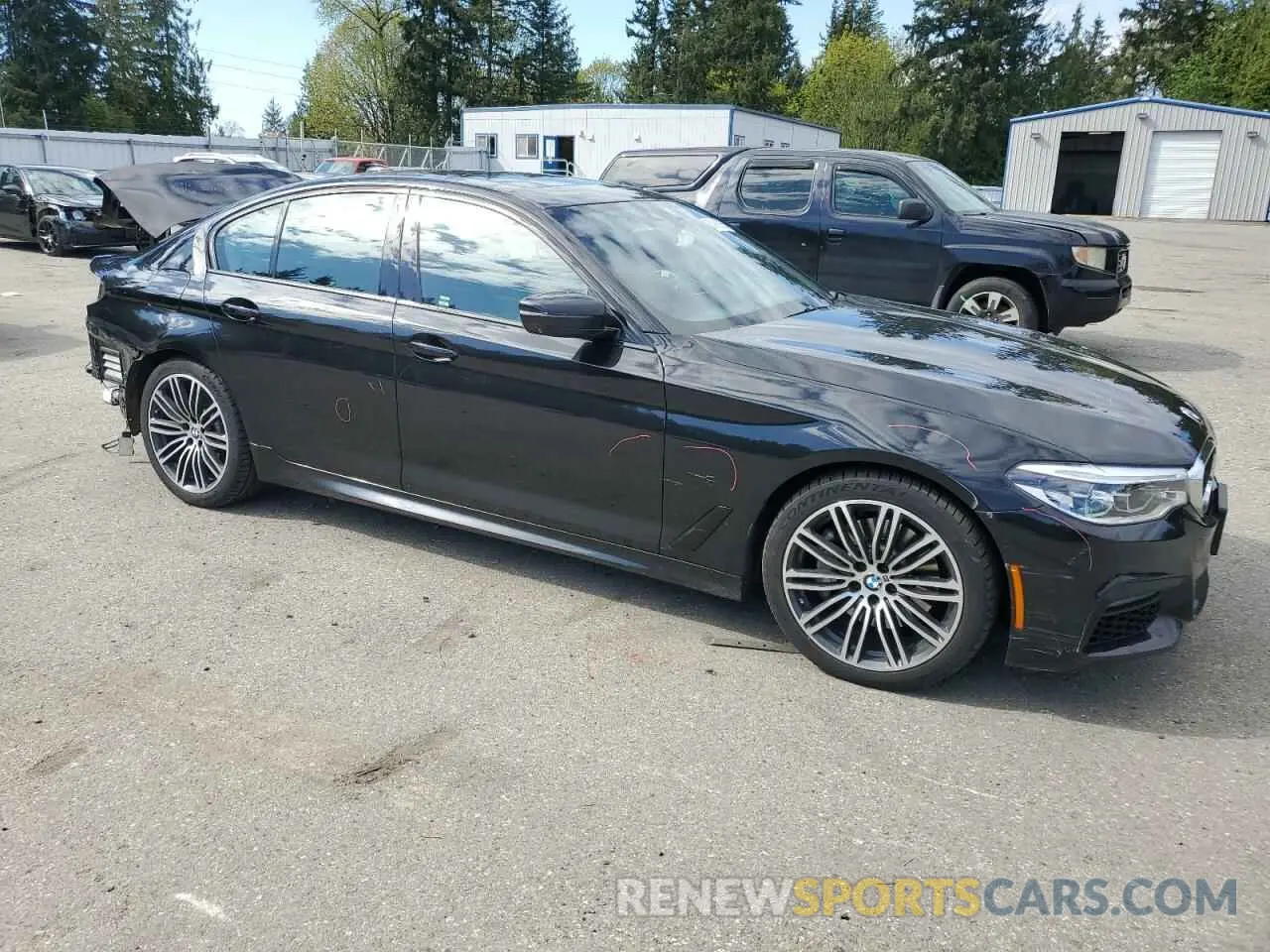 4 Photograph of a damaged car WBAJE7C50KG893185 BMW 5 SERIES 2019