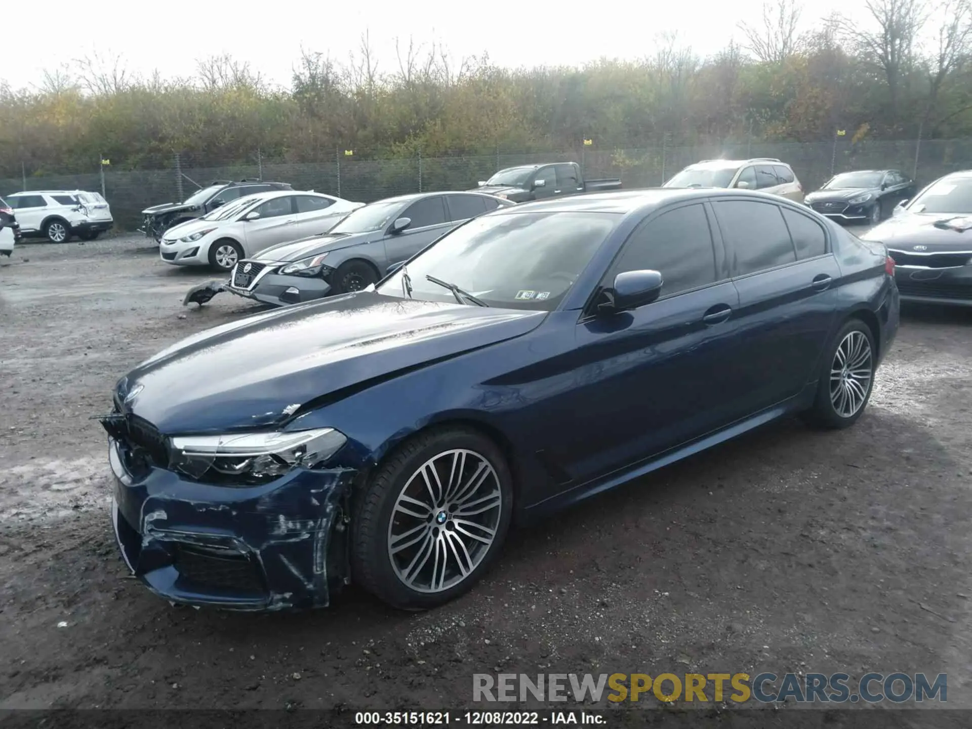 2 Photograph of a damaged car WBAJE7C51KWW06278 BMW 5 SERIES 2019