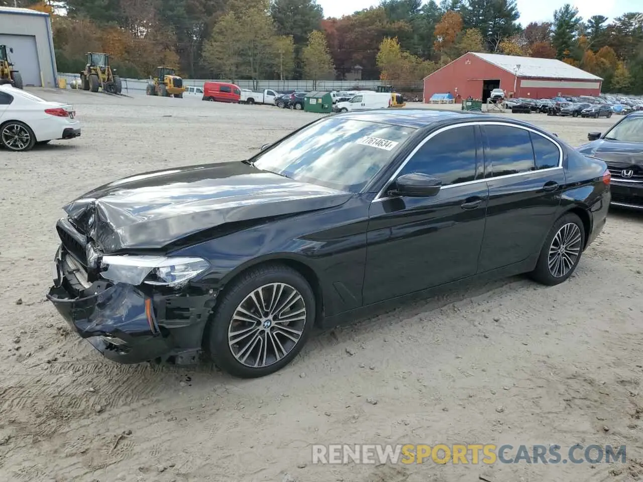 1 Photograph of a damaged car WBAJE7C51KWW16843 BMW 5 SERIES 2019