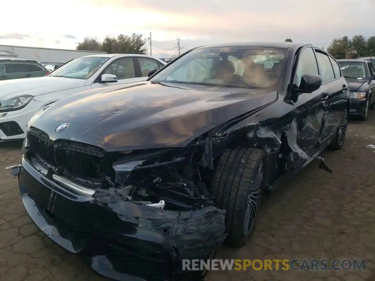 2 Photograph of a damaged car WBAJE7C52KG892720 BMW 5 SERIES 2019