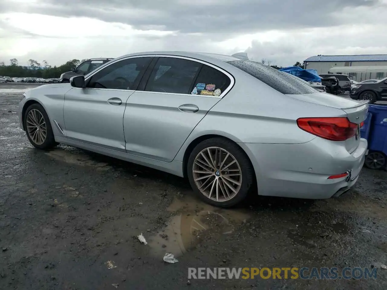 2 Photograph of a damaged car WBAJE7C53KWD55783 BMW 5 SERIES 2019
