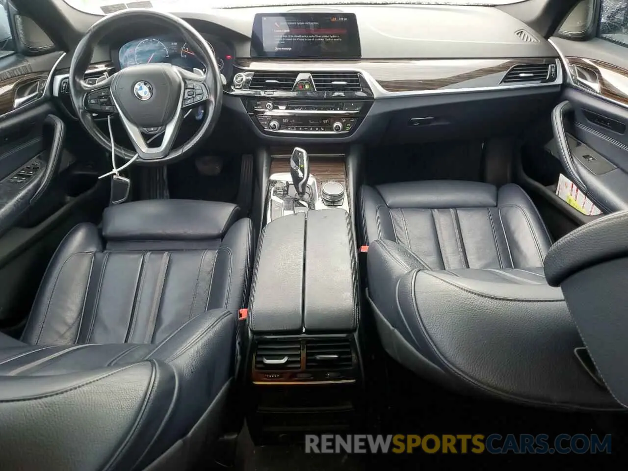 8 Photograph of a damaged car WBAJE7C53KWD55783 BMW 5 SERIES 2019