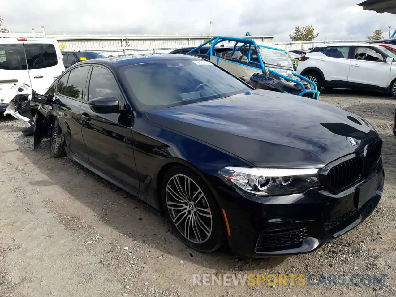 4 Photograph of a damaged car WBAJE7C53KWW12163 BMW 5 SERIES 2019
