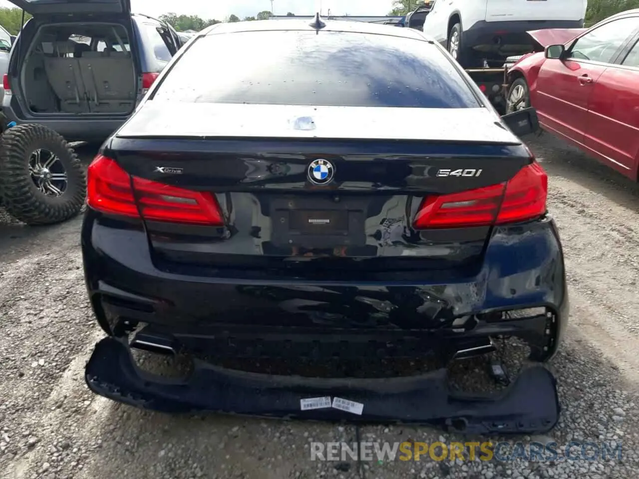 6 Photograph of a damaged car WBAJE7C53KWW12163 BMW 5 SERIES 2019