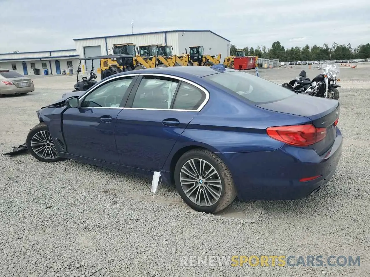 2 Photograph of a damaged car WBAJE7C54KWD53914 BMW 5 SERIES 2019