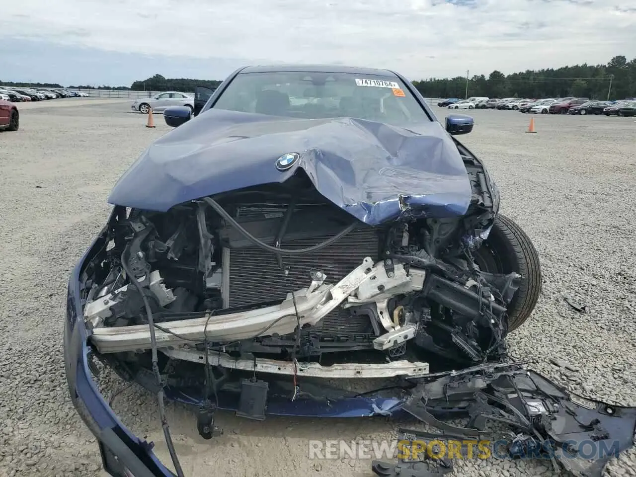 5 Photograph of a damaged car WBAJE7C54KWD53914 BMW 5 SERIES 2019