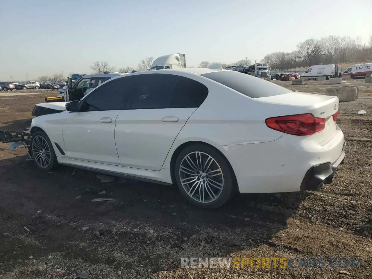 2 Photograph of a damaged car WBAJE7C54KWD55176 BMW 5 SERIES 2019